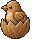 A chick in its shell